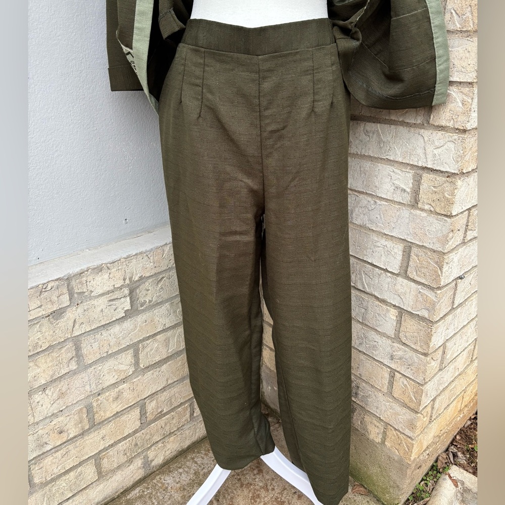 Sag Harbor Vintage Green Pants Set - Picture 7 of 10